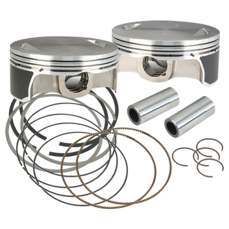 S&S Cycle 2007+ BT 4-1/8in FD Piston Set - .030in