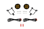 Diode Dynamics SS3 SAE Type Y Fog Light Kit - Yellow SAE Fog