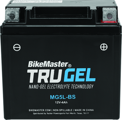 BikeMaster TruGel Battery - MG5L-BS