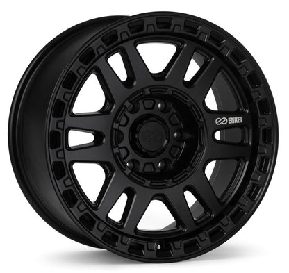 Enkei Trail-Tracker 18x9 / 6x139.7 BP / ET0 / 106.1mm Bore - Matte Black Wheel