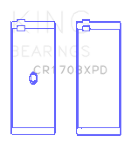 King Engine Bearings Chevrolet Custom Performance (Size STDX) Connecting Rod Bearing Set