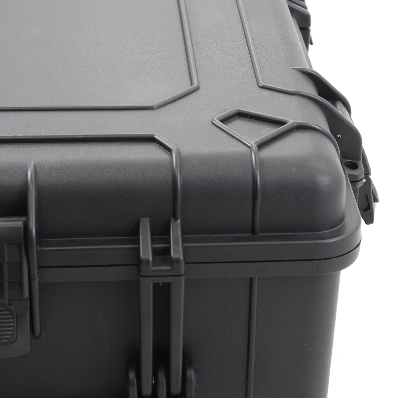 Go Rhino XVenture Gear Hard Case - Large 25in. / Lockable / IP67 / Automatic Air Valve - Tex. Black