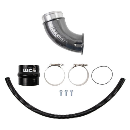 Wehrli 01-04 Duramax LB7 4in High Flow Intake Horn - Sparkle Granny Smith