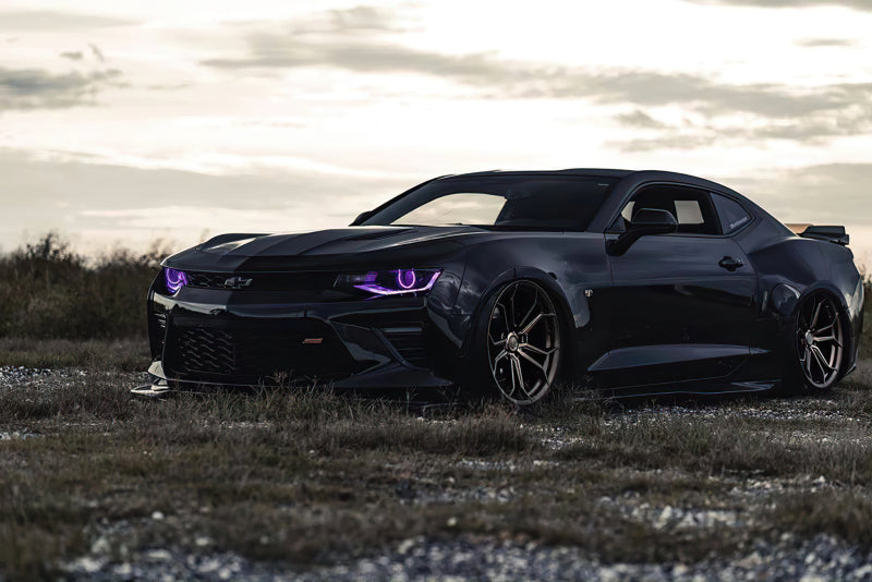 Oracle 16-18 Chevy Camaro RGB+W Headlight DRL  Kit - ColorSHIFT w/ Simple Controller