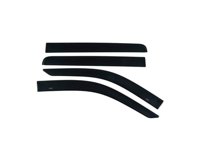 Husky Liners 16-23 Toyota Tacoma CC/DC In-Channel Mount Ventvisor Low Profile 4pc - Matte Black
