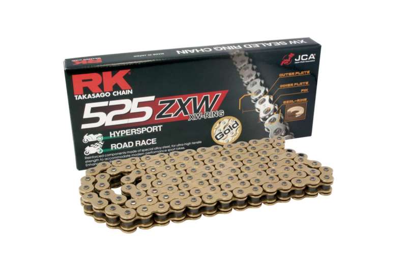 RK Chain GB525ZXW-100FT XW-Ring - Gold