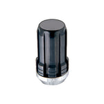 McGard SplineDrive Lug Nut (Cone Seat) M14X1.5 / 1.648in. Length (4-Pack) - Black (Req. Tool)