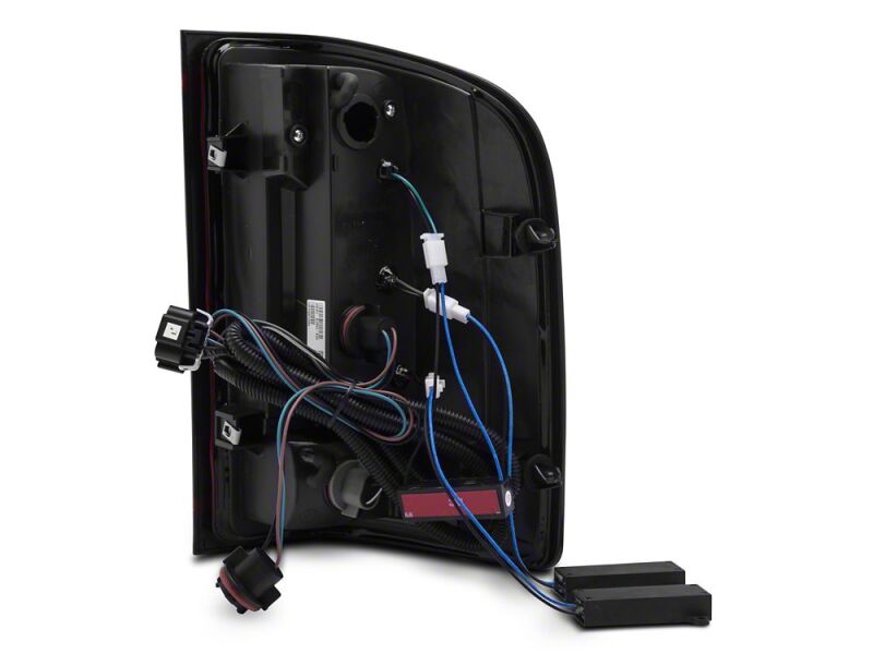 Raxiom 07-13 Chevrolet Silverado 1500 G2 LED Tail Lights- Black Housing- Smoked Lens