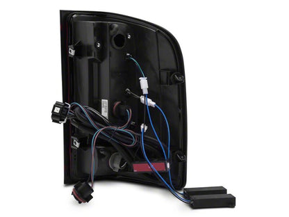 Raxiom 07-13 Chevrolet Silverado 1500 G2 LED Tail Lights- Black Housing- Smoked Lens