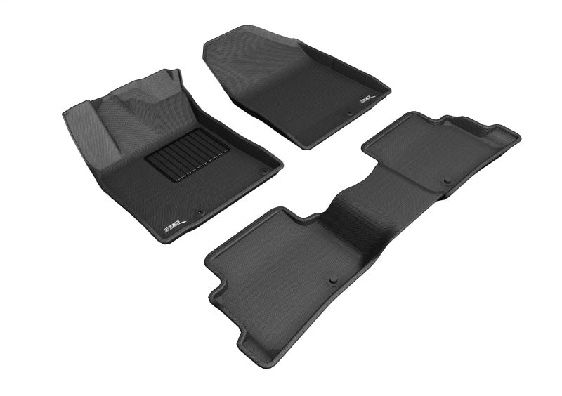 3D MAXpider 19-21 Hyundai Kona Electric Kagu Black Full Set