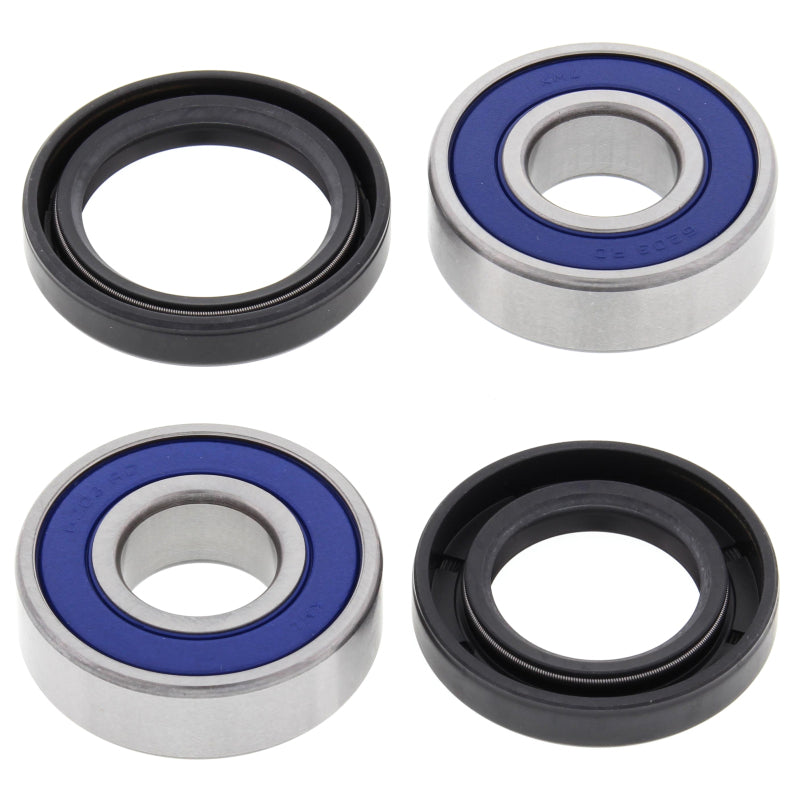 All Balls Racing 90-93 Kawasaki ZX600D (ZX-6) Wheel Bearing Kit Front