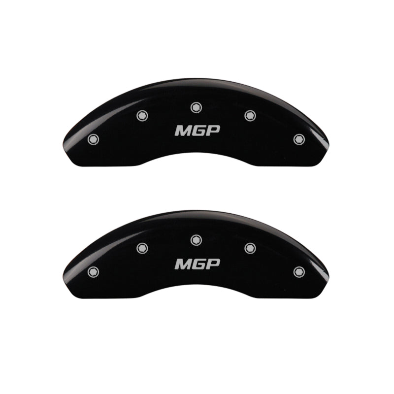 MGP 4 Caliper Covers Engraved F & R Oval Logo/Ford Yellow Finish Black Char 2003 Ford Crown Victoria