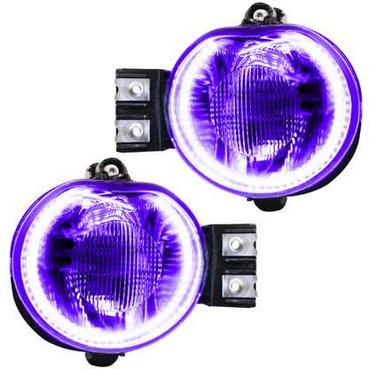 Oracle 06-08 Dodge Ram LED Fog Light Halo Kit - UV/Purple