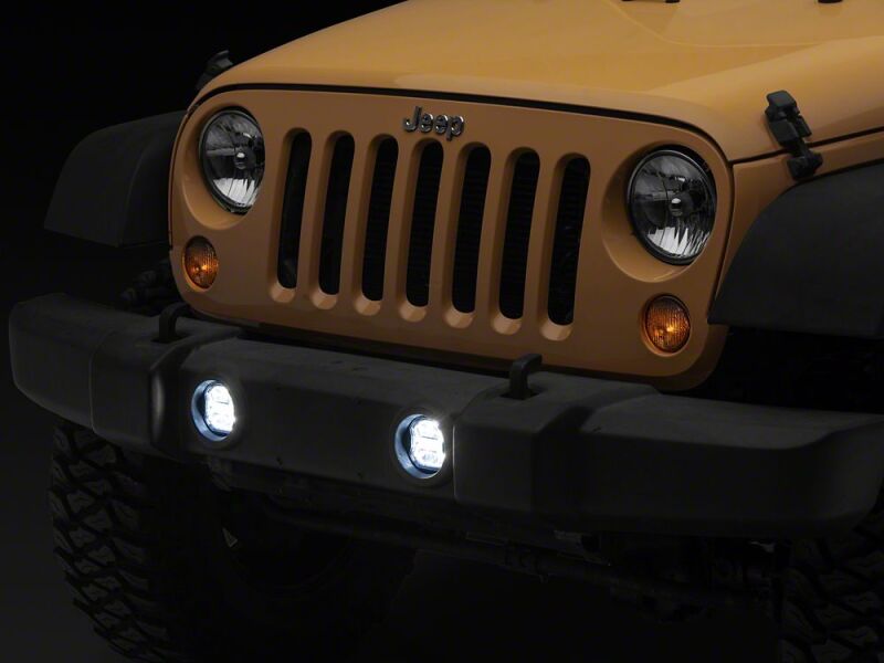 Raxiom 07-18 Jeep Wrangler JK Axial Series Vision LED Fog Lights
