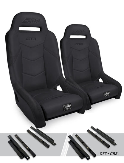 PRP Polaris General GT3 Suspension Seats Kit