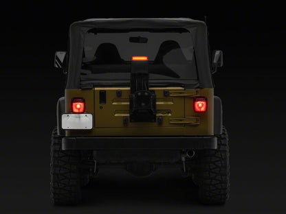 Raxiom 97-06 Jeep Wrangler TJ LED Third Brake Light- Red