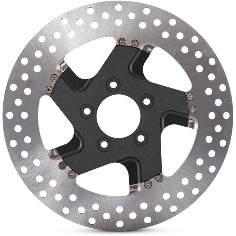 Performance Machine Disc/Carr 11.8 Factor Front Left - Black Ops