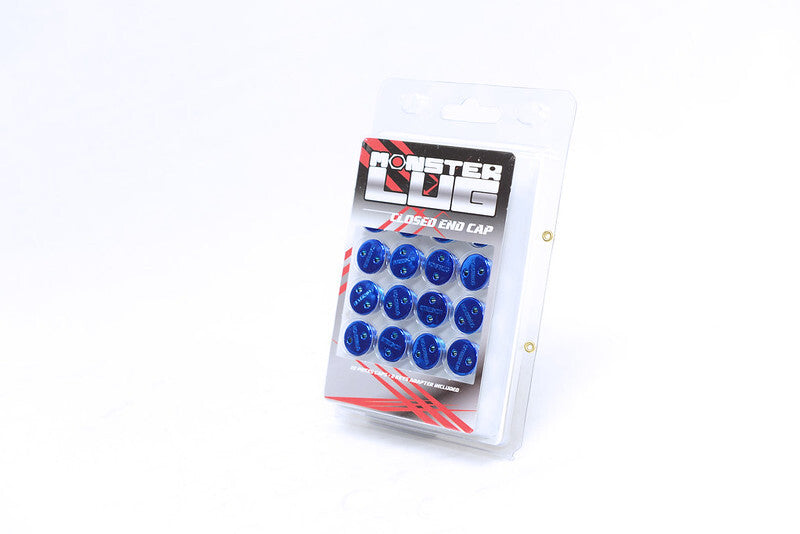 Wheel Mate 14x1.50 Monster Lug Silver Lug Nut Caps