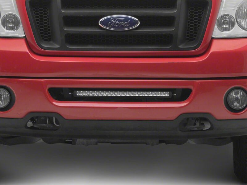 Raxiom 06-08 Ford F-150 Front Bumper Mounted 20in LED Light Bar/Bracket