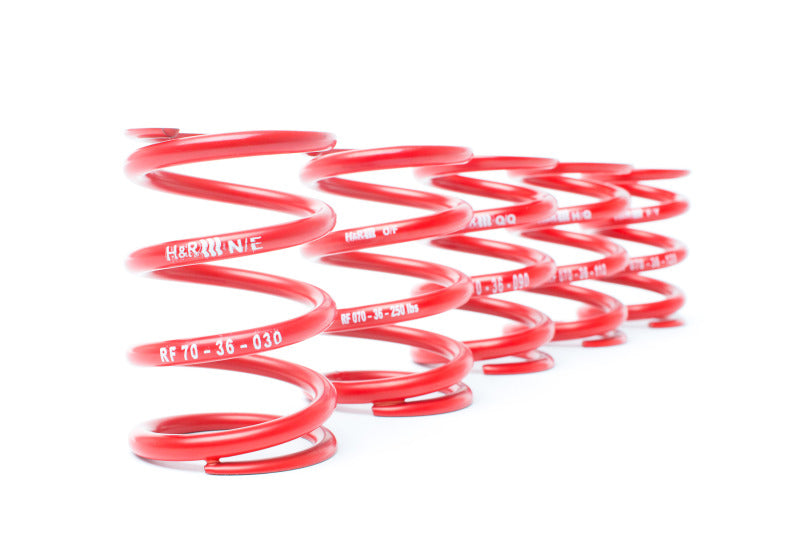 H&R 36mm ID Single Race Spring - 3.74in Length - 229lbs/in Spring Rate - 517lbs Block Load