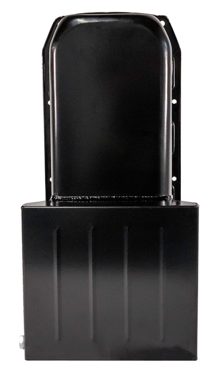 Moroso Pre-85 Chevrolet SBC (w/2 Piece Rear Main Seal) Wet Sump 7qt 8.25in Steel Oil Pan - Black