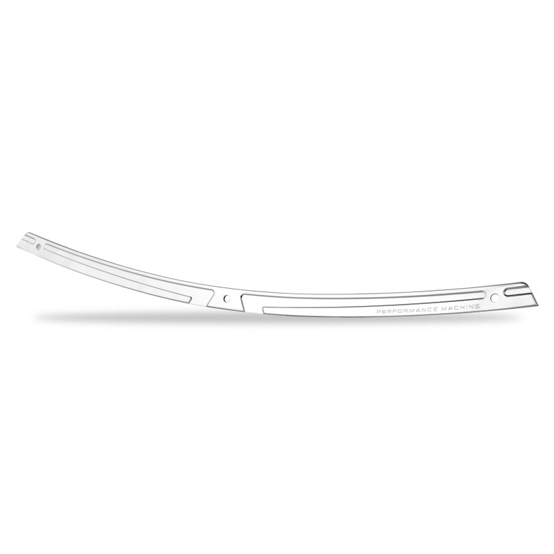 Performance Machine Windscreen Trim Assy Scallop - Chrome