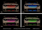 Diode Dynamics RGBW Grille Strip Kit 4pc Multicolor