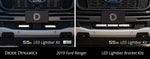 Diode Dynamics 19-21 Ford Ranger SS6 LED Lightbar Kit - White Driving