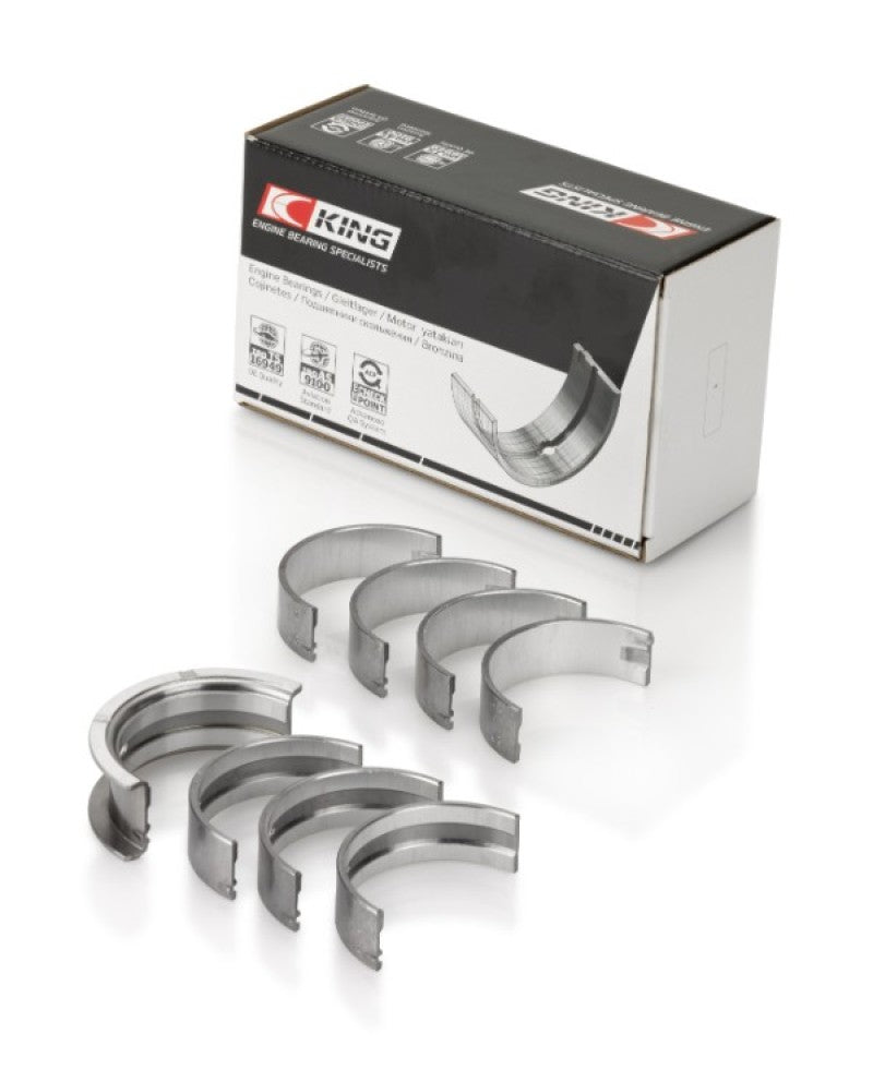 King Engine Bearings 97-07 Ford 2.5L/2.9L/3.0L (Size 0.25) Main Bearing Set