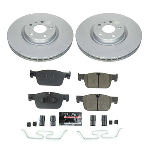 Power Stop 19-21 Volvo S60 Front Z23 Coated Brake Kit