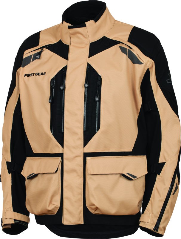 First Gear Kathmandu Jkt 2.0 Snd/Blk Lg