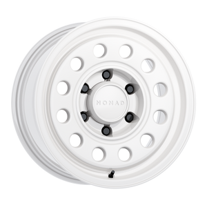 Nomad N501SA Convoy 17x8.5in / 5x150 BP / 0mm Offset / 110.3mm Bore - Gloss White Wheel