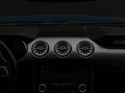Raxiom 15-23 Ford Mustang Axial Series LED Color Changing Air Vent Outlets