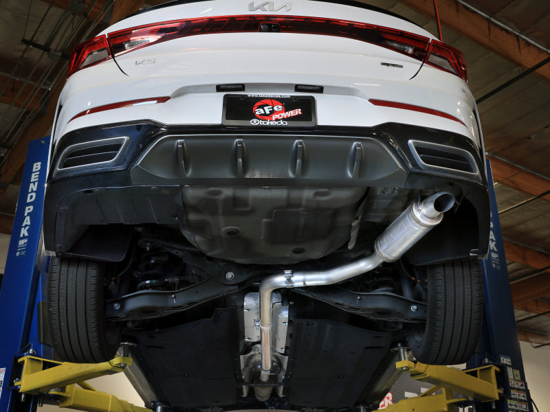aFe 21-24 Kia K5 Takeda 2.5in 304 Stainless Steel Cat-Back Exhaust System