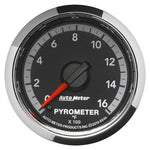 Autometer Gen4 Dodge Factory Match 52.4mm Full Sweep Electronic 0-1600 Deg F EGT/Pyrometer Gauge