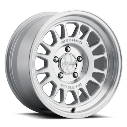 Method MR318 17x8.5 / 5x5 BP / 0mm Offset / 71.50 CB Machined-Clear Coat