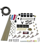 Nitrous Express STD Nozzle Nitrous Kit (200-500HP) Gas w/Dist Block & 4 Solenoids w/o Bottle