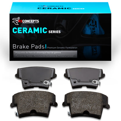 R1 06-14 Dodge Magnum Rear Ceramic Brake Pads