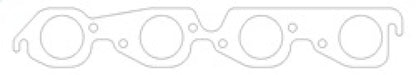 Cometic Chevy Mark-IV GM Gen-V/VI BB V8 .064in ArmorCore Exhaust Mani Gasket Set-2.015in Round Port