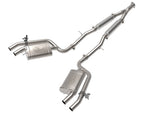 aFe Gemini XV 3in to Dual 2-1/2in 304 SS Cat-Back Exhaust w/ Cut-Out 18-21 Kia Stinger L4-2.0L (t)