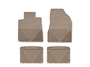 WT Rubber Mats - Rear - Tan