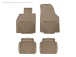 WT Rubber Mats - Rear - Tan