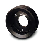 Moroso Chevrolet Big Block (w/Short Pump) Crankshaft Pulley - Double Groove - Billet Aluminum