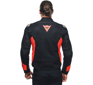 Dainese Energyca Air Tex Jacket Black/Fluorescent-Red Size - 50