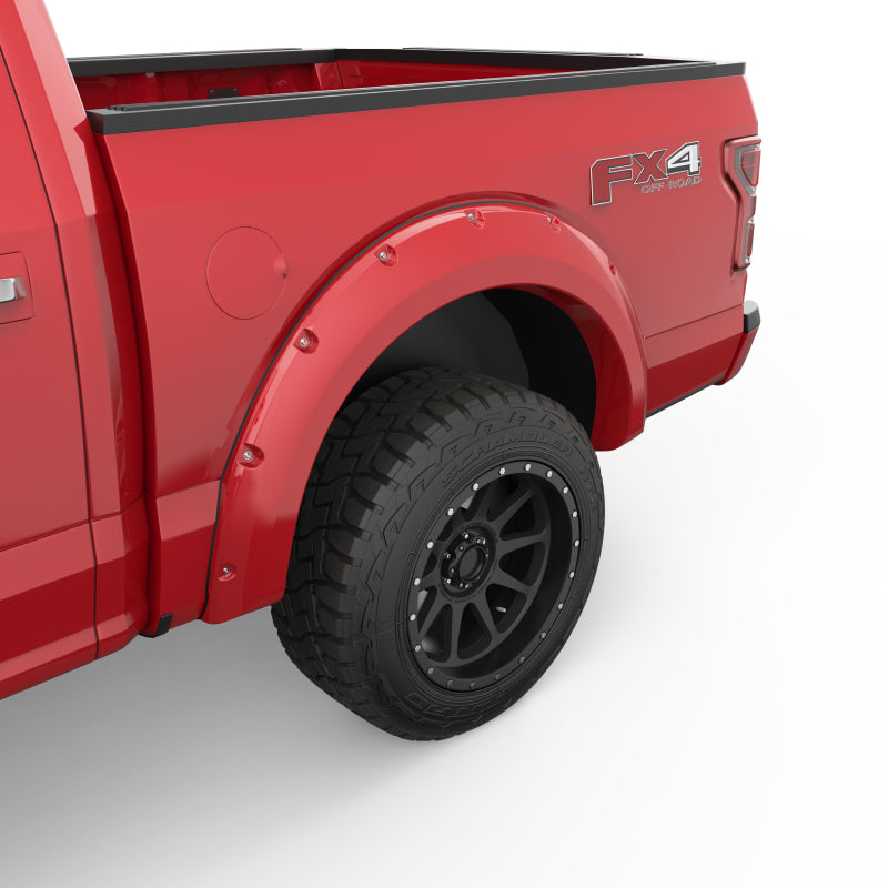 EGR 2018 Ford F150 Bolt-On Look Color Match Fender Flares - Set - Race Red