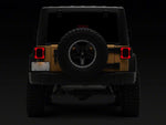 Raxiom 07-18 Jeep Wrangler JK Axial Series LED Tail Lights- Blk Housing (Smoked Lens)