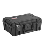 Go Rhino XVenture Gear Hard Case - Medium 18in. / Lockable / IP67 / Automatic Air Valve - Tex. Black