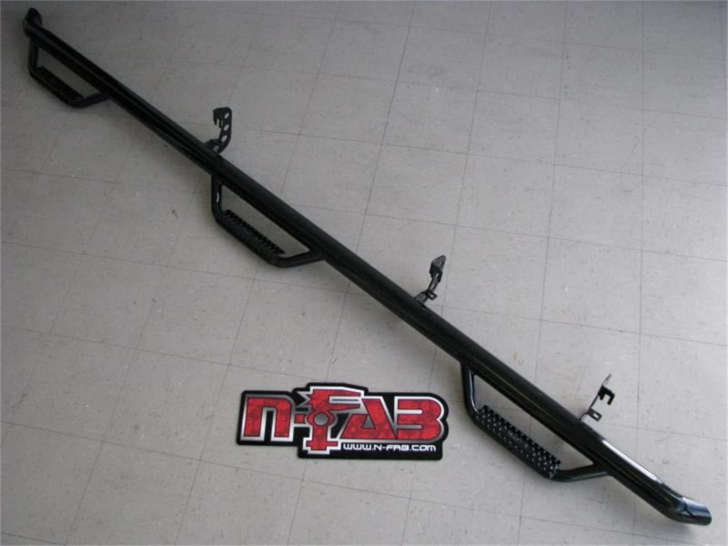 N-Fab Nerf Step 11-14 Chevy-GMC 2500/3500 Ext. Cab 6.5ft Bed - Tex. Black - Bed Access - 3in