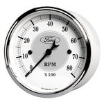 Autometer 3 1/8in In-Dash 8000 RPM Incandescent Flood Lit Tachometer