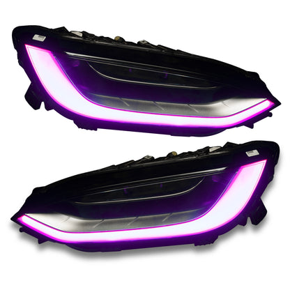ORACLE Lighting 16-21 Tesla Model X Dynamic ColorSHIFT Headlight & Fog Light DRL  Kit